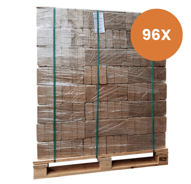 Ruf Briketten Beukenhout Hele Pallet — 96 × 10 kg | Lange Brandduur