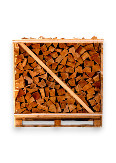 Beuken Haardhout Halve Pallet (1 m³), Ovengedroogd, Lange Brandduur