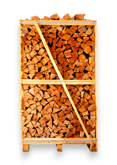 Beuken Haardhout Hele Pallet — Ovengedroogd, Lange Brandduur