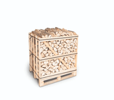 Berken Haardhout Halve Pallet (1 m³) — Ovengedroogd, Direct Stookbaar