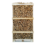 Eiken Haardhout Hele Pallet — Ovengedroogd, Lange Brandduur